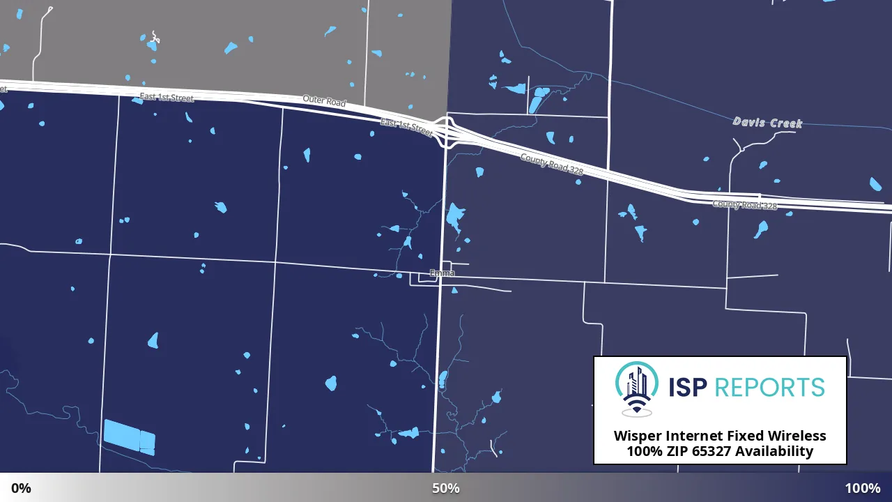 65327, MO map of internet availability