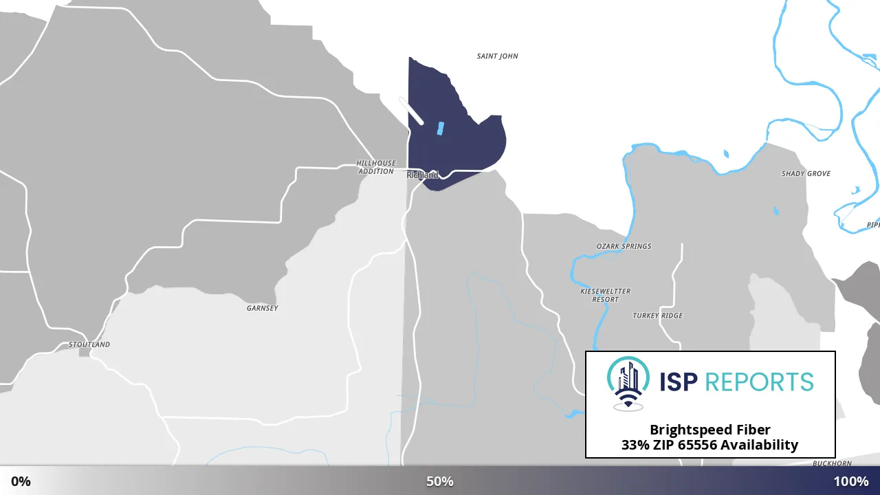 65556, MO map of internet availability