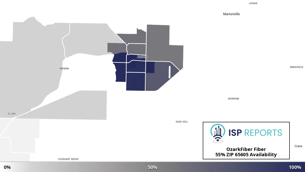 65605, MO map of internet availability