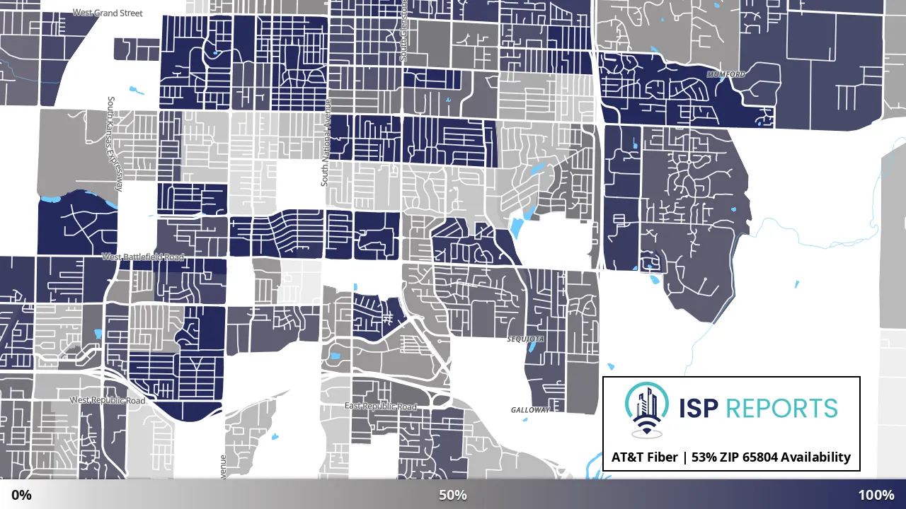 65804, MO map of internet availability