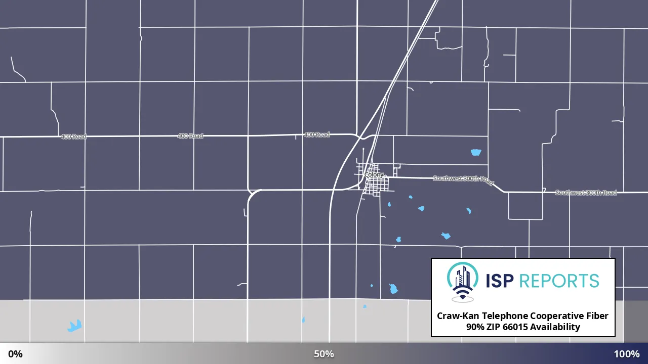 66015, KS map of internet availability