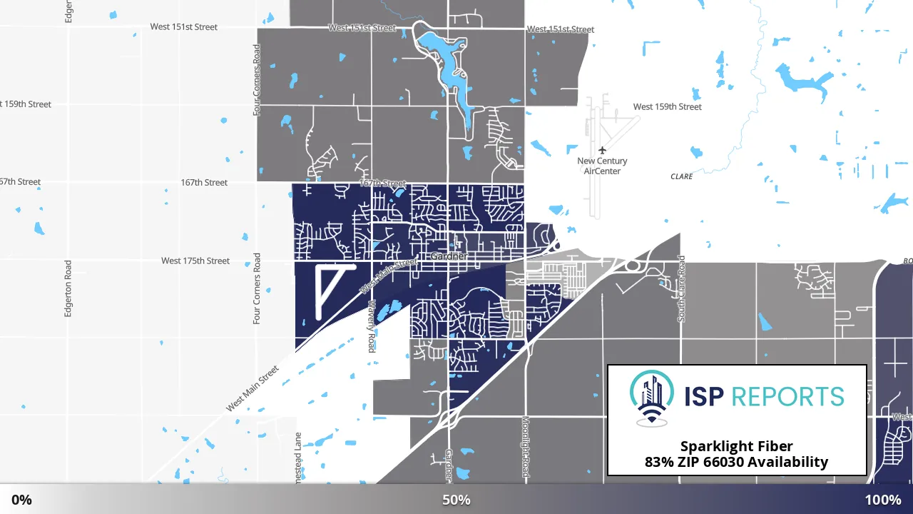66030, KS map of internet availability