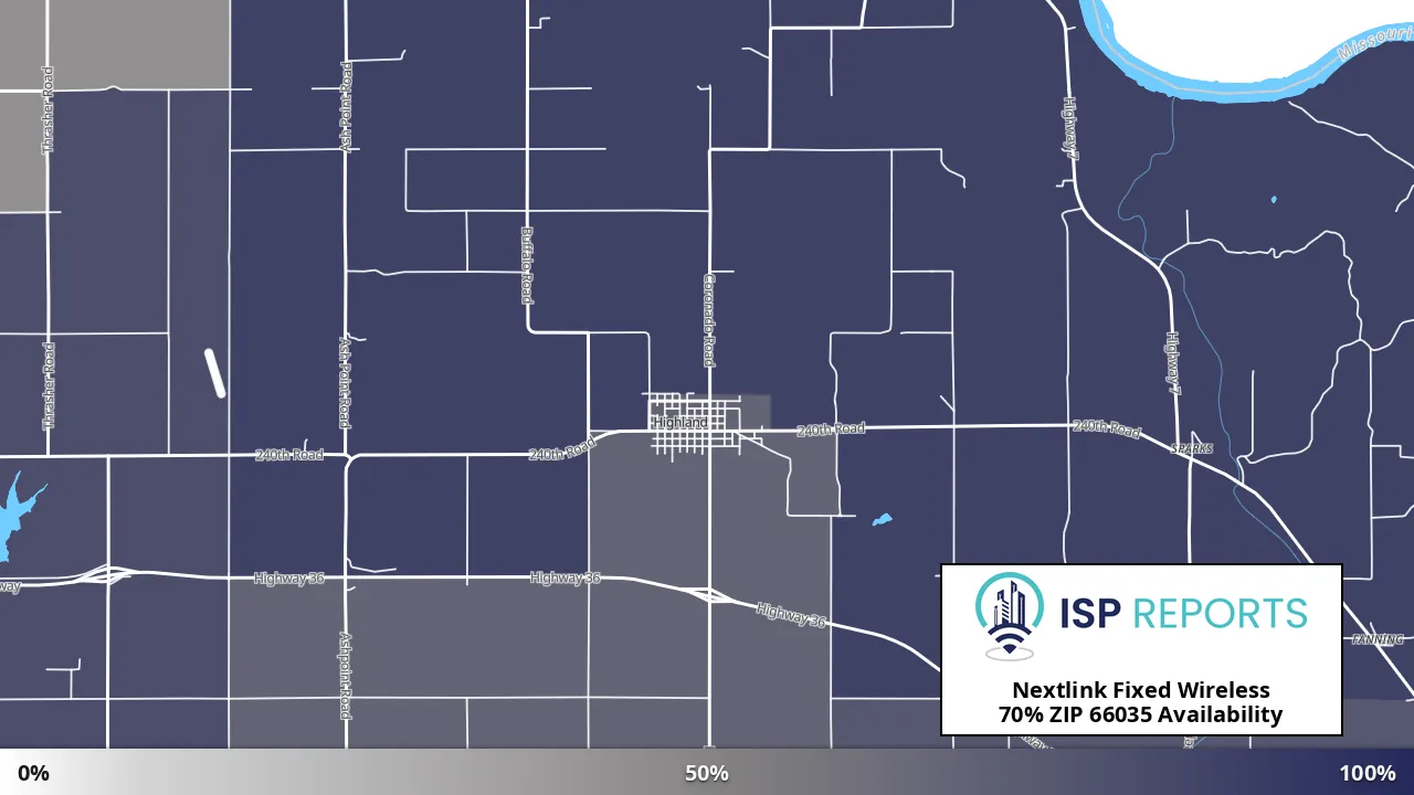 66035, KS map of internet availability