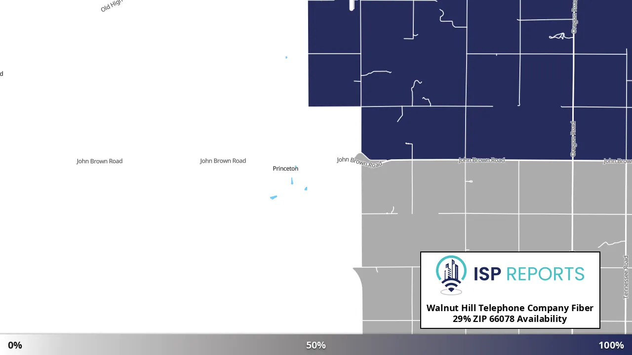 66078, KS map of internet availability