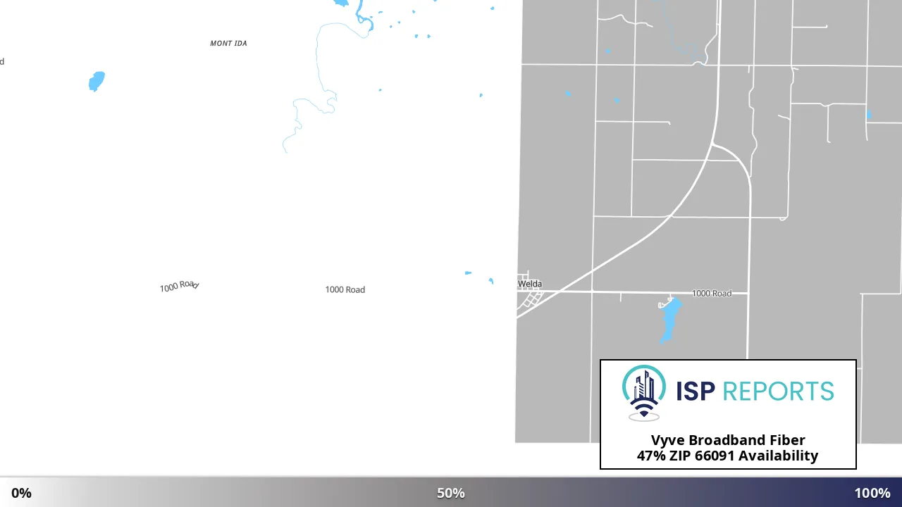 66091, KS map of internet availability