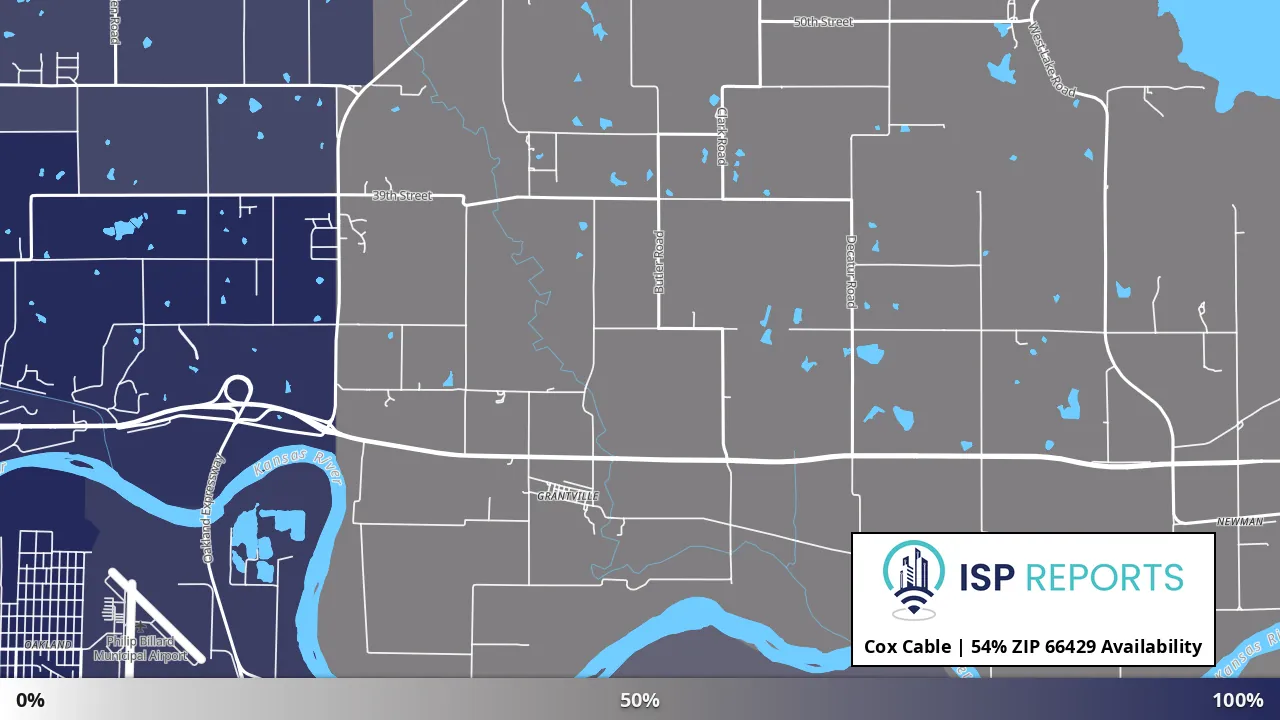 66429, KS map of internet availability