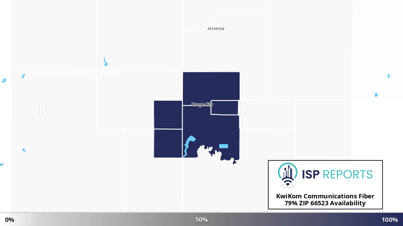 66523, KS map of internet availability