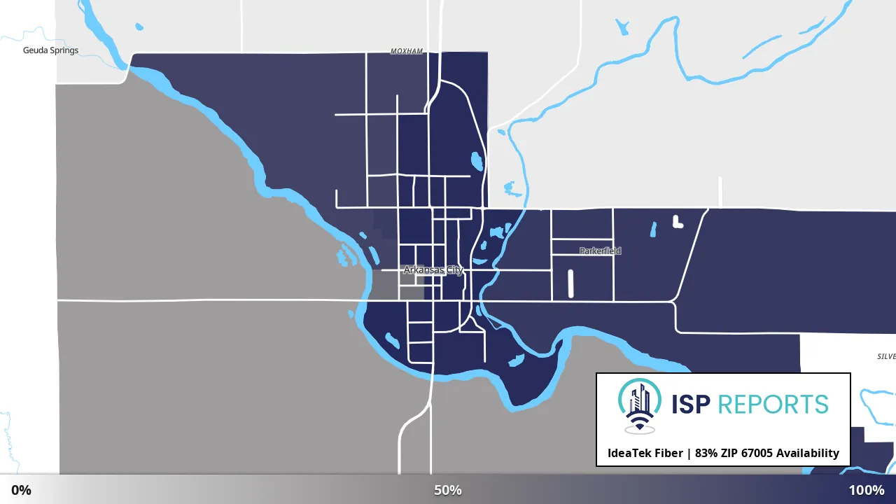 67005, KS map of internet availability