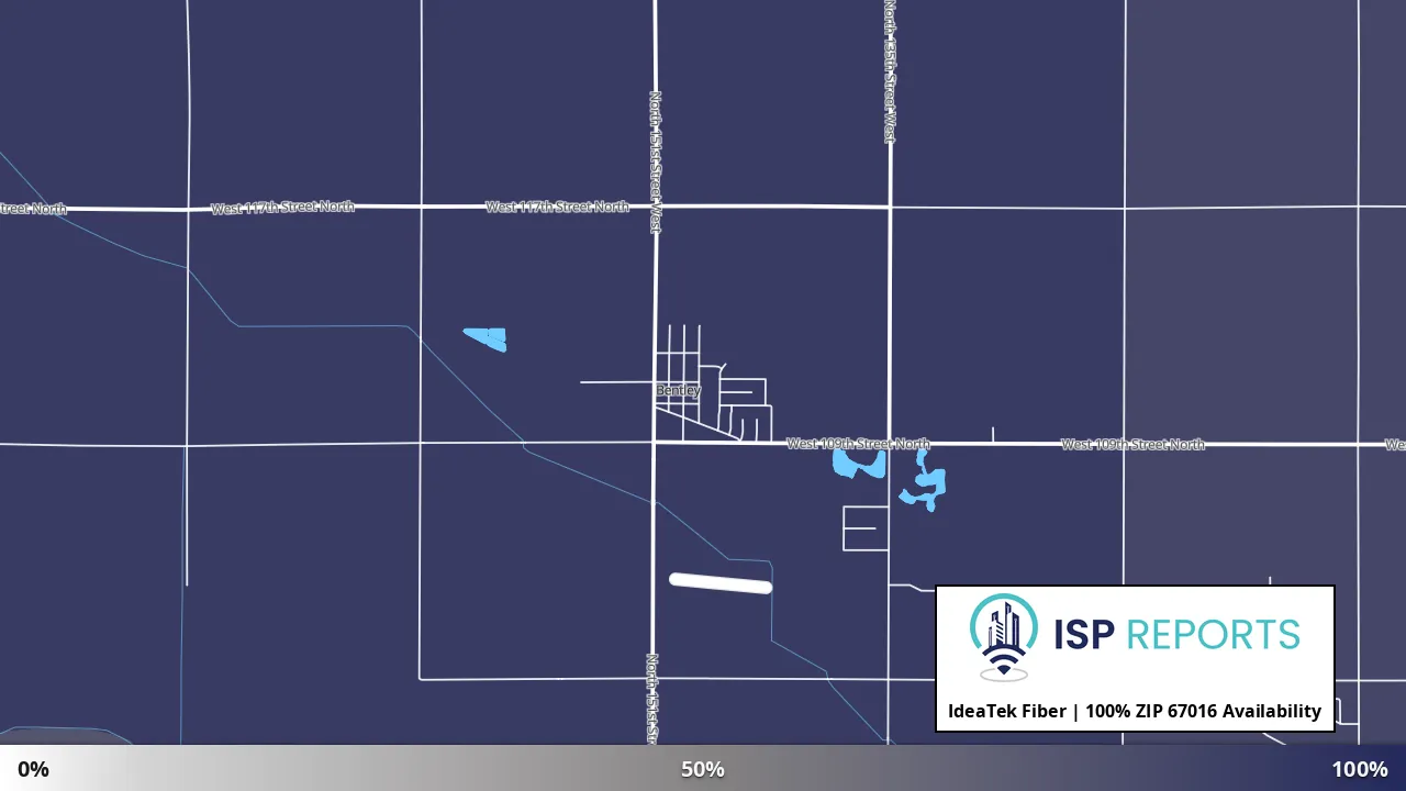 67016, KS map of internet availability