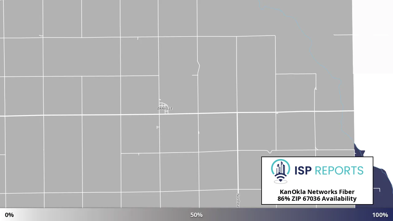 67036, KS map of internet availability
