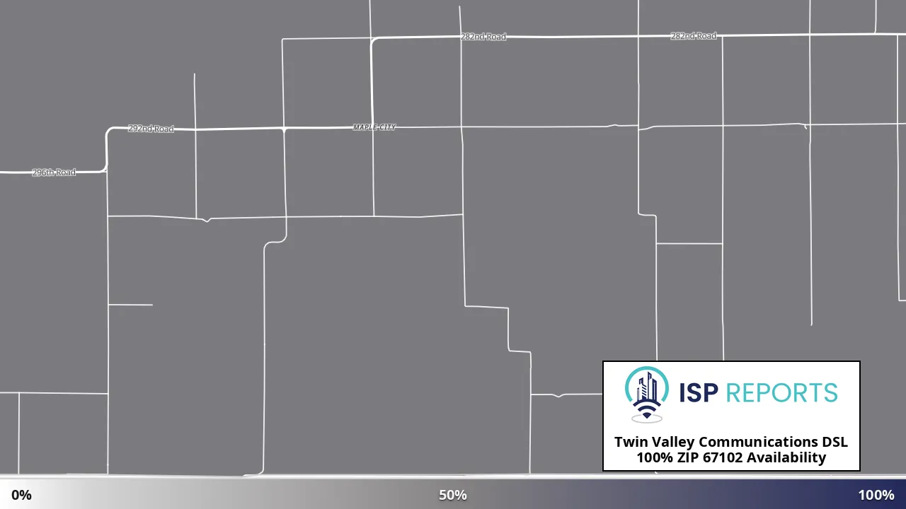 67102, KS map of internet availability