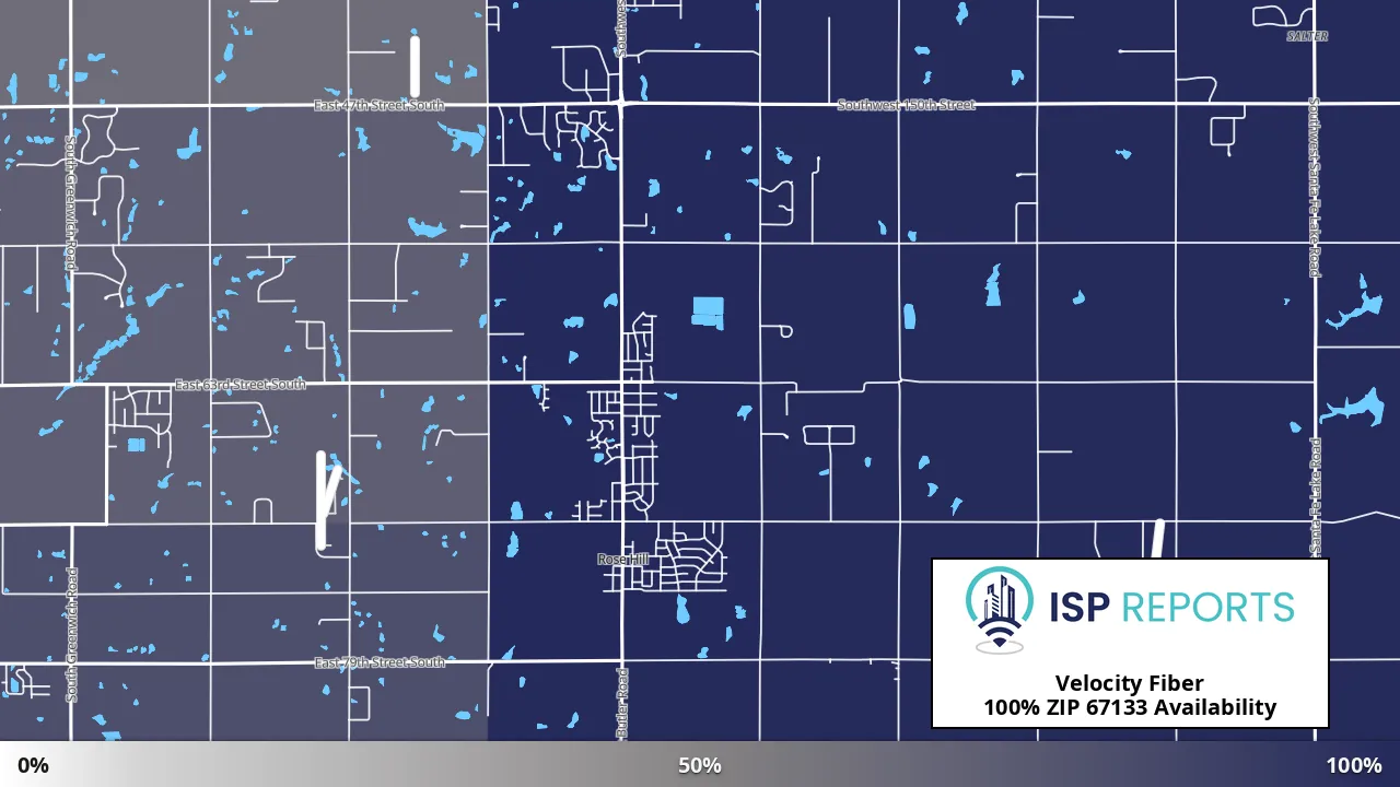 67133, KS map of internet availability