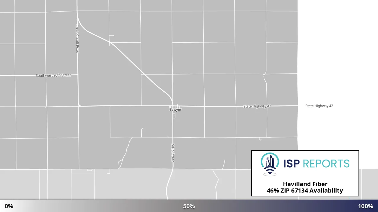 67134, KS map of internet availability