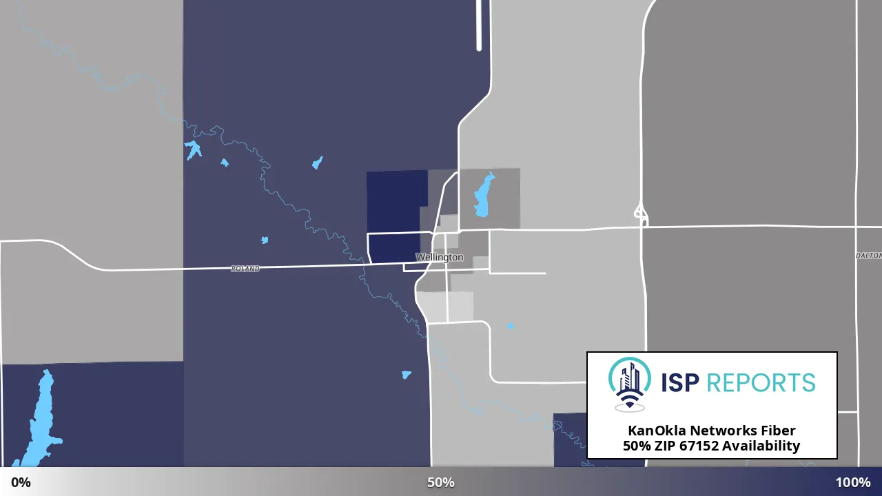 67152, KS map of internet availability