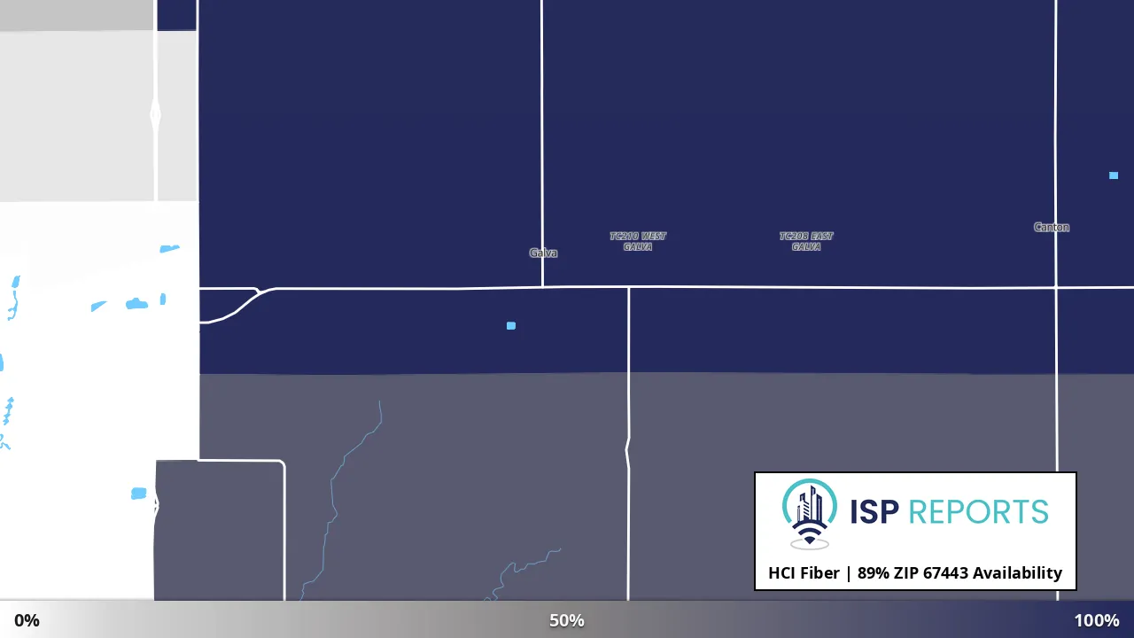 67443, KS map of internet availability