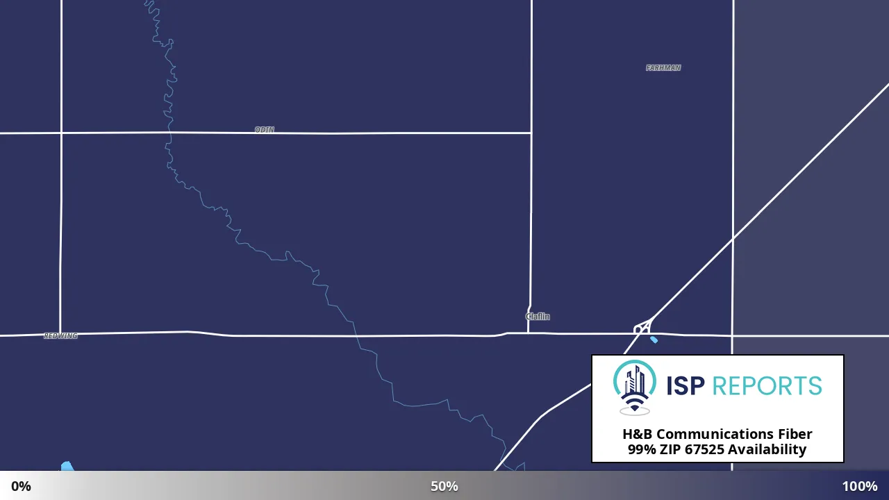 67525, KS map of internet availability