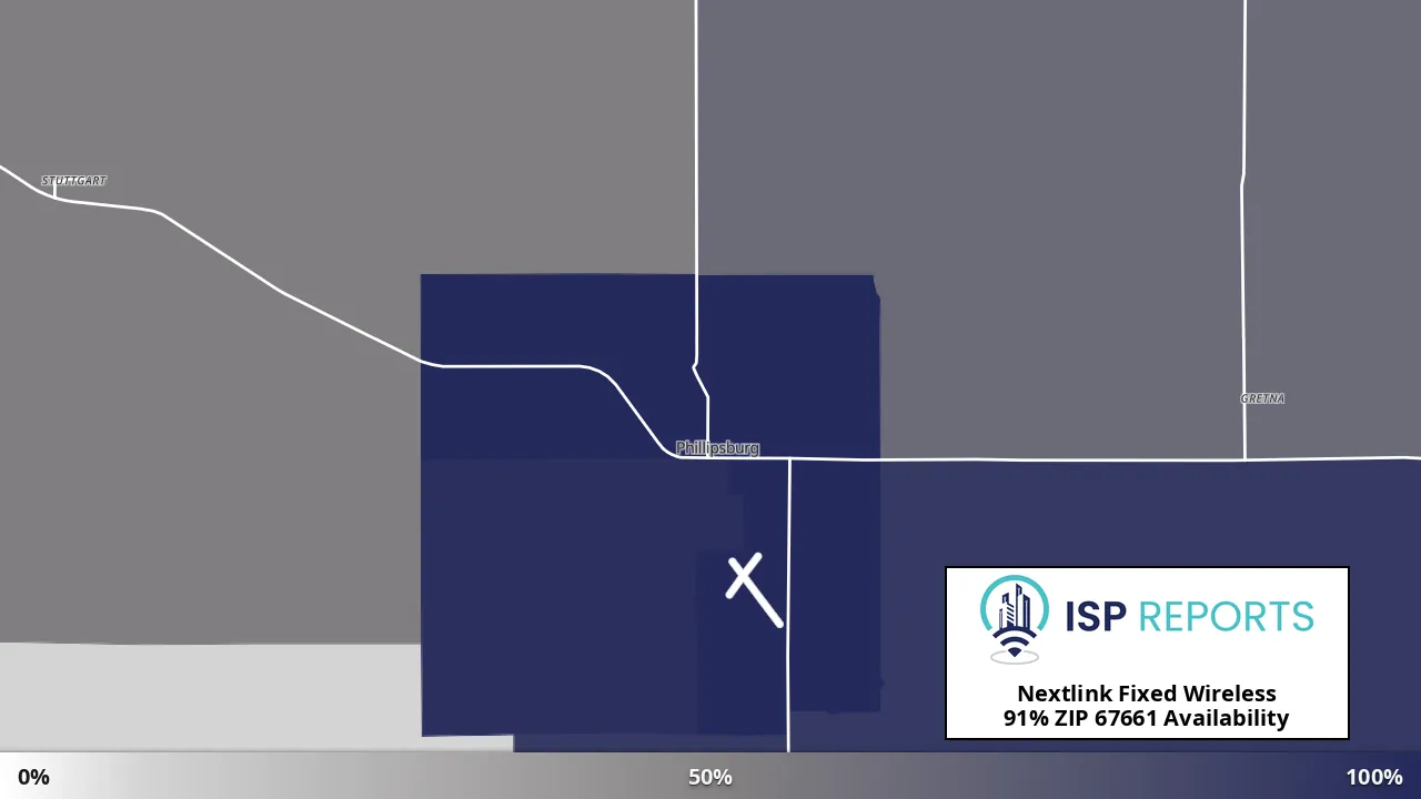 67661, KS map of internet availability
