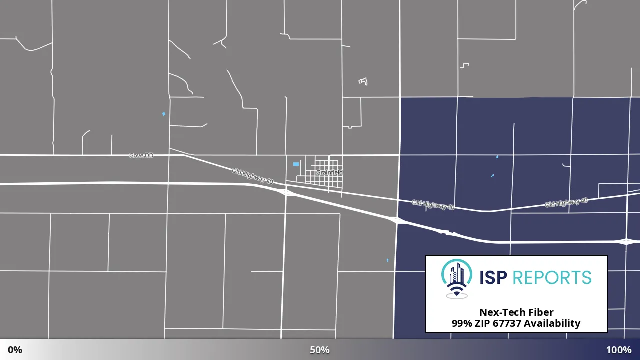 67737, KS map of internet availability