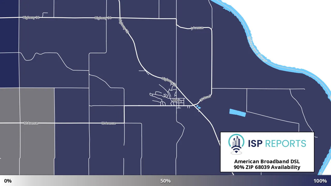 68039, NE map of internet availability