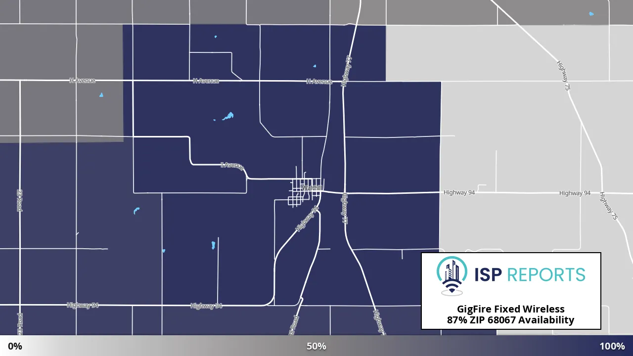 68067, NE map of internet availability