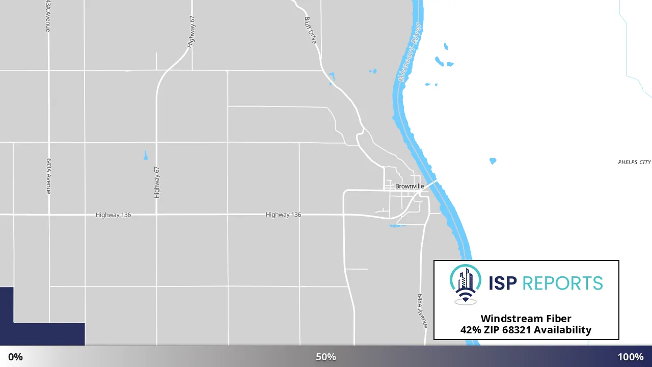 68321, NE map of internet availability
