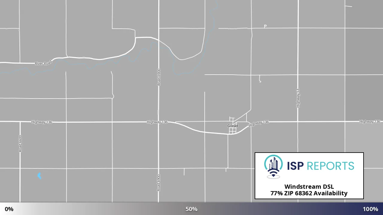 68362, NE map of internet availability