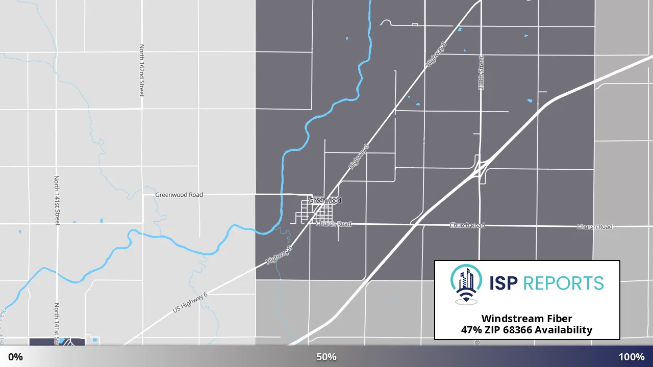 68366, NE map of internet availability