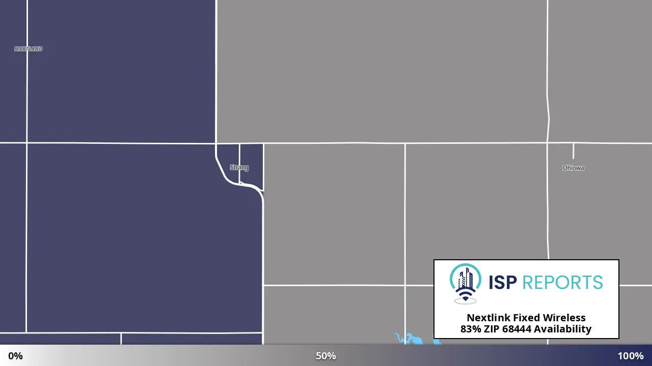 68444, NE map of internet availability