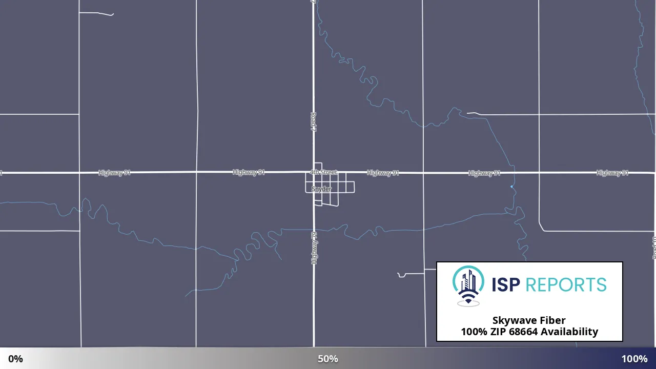 68664, NE map of internet availability