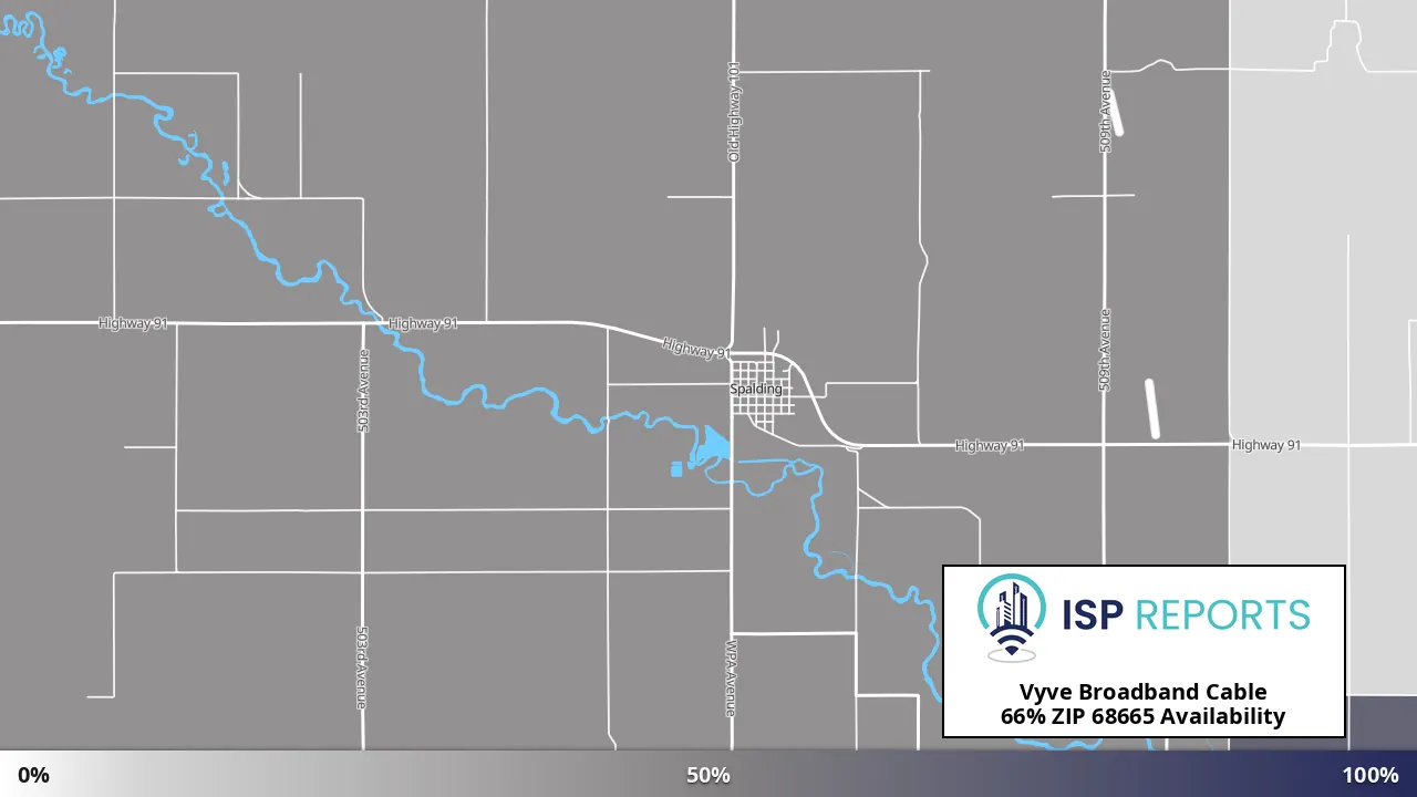 68665, NE map of internet availability