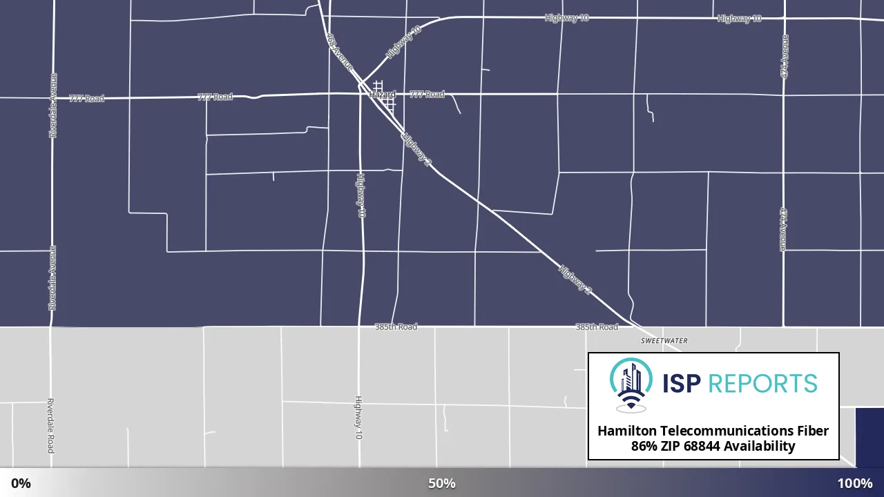 68844, NE map of internet availability