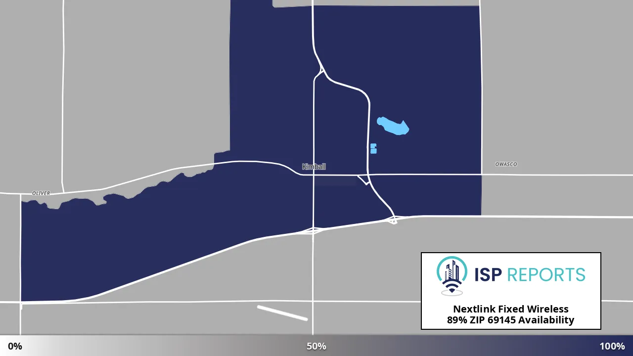 69145, NE map of internet availability