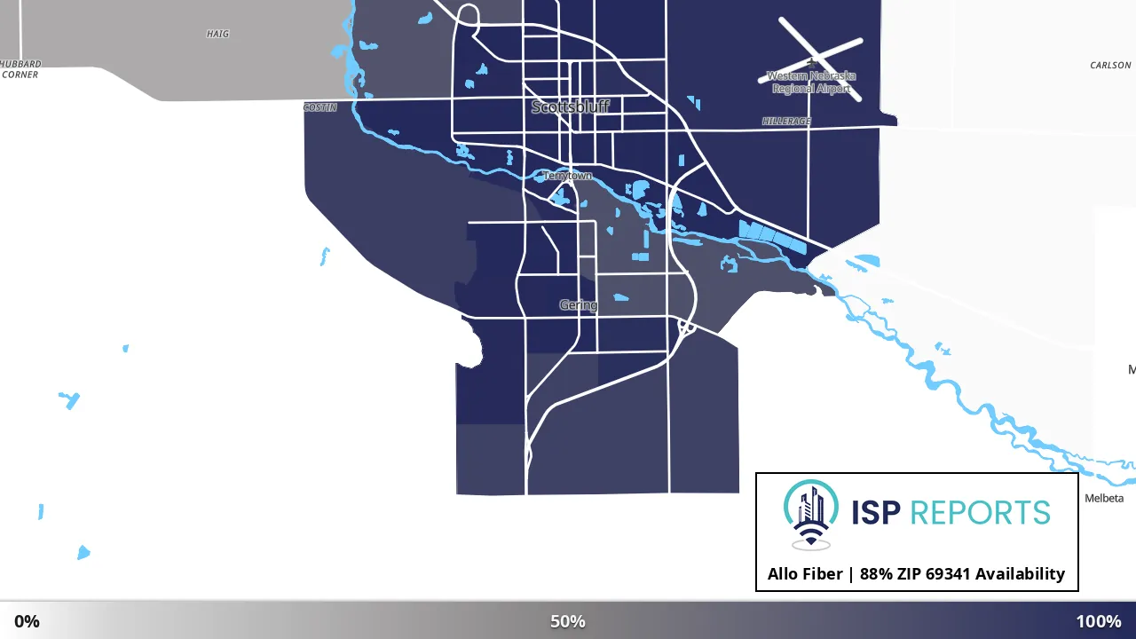 69341, NE map of internet availability