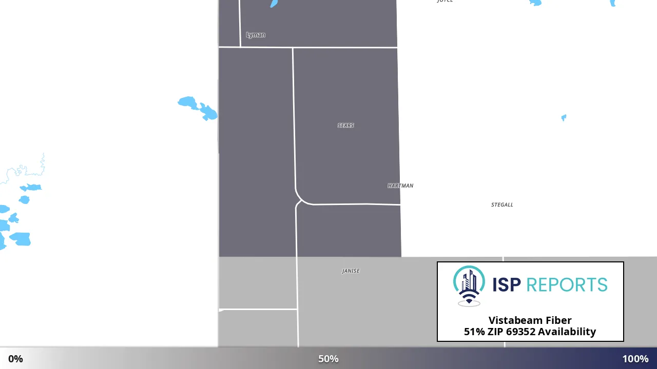69352, NE map of internet availability