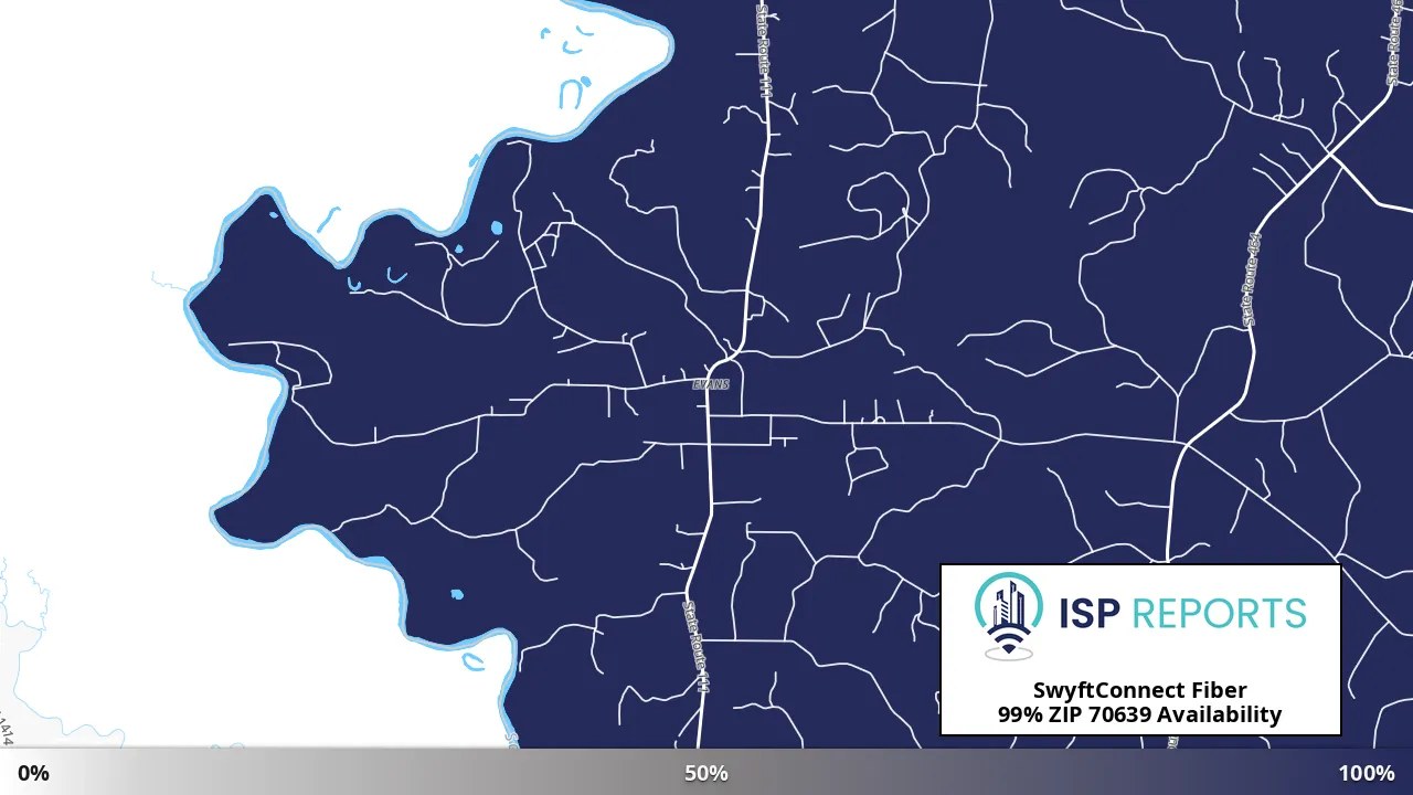 70639, LA map of internet availability
