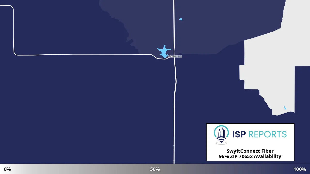 70652, LA map of internet availability