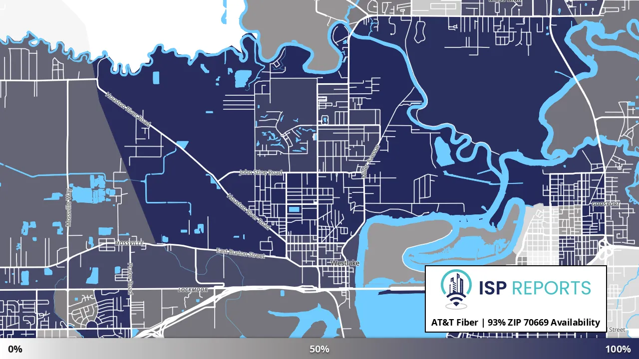 70669, LA map of internet availability