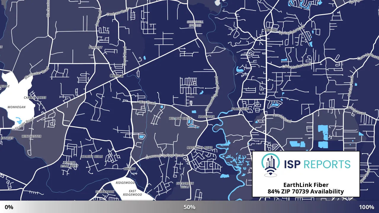 70739, LA map of internet availability