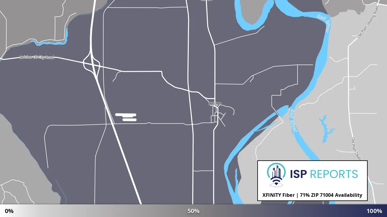 71004, LA map of internet availability