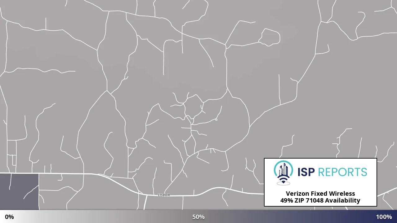 71048, LA map of internet availability