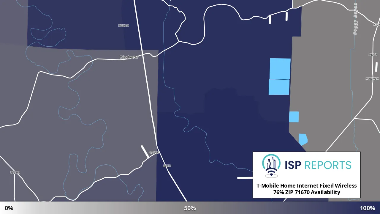 71670, AR map of internet availability