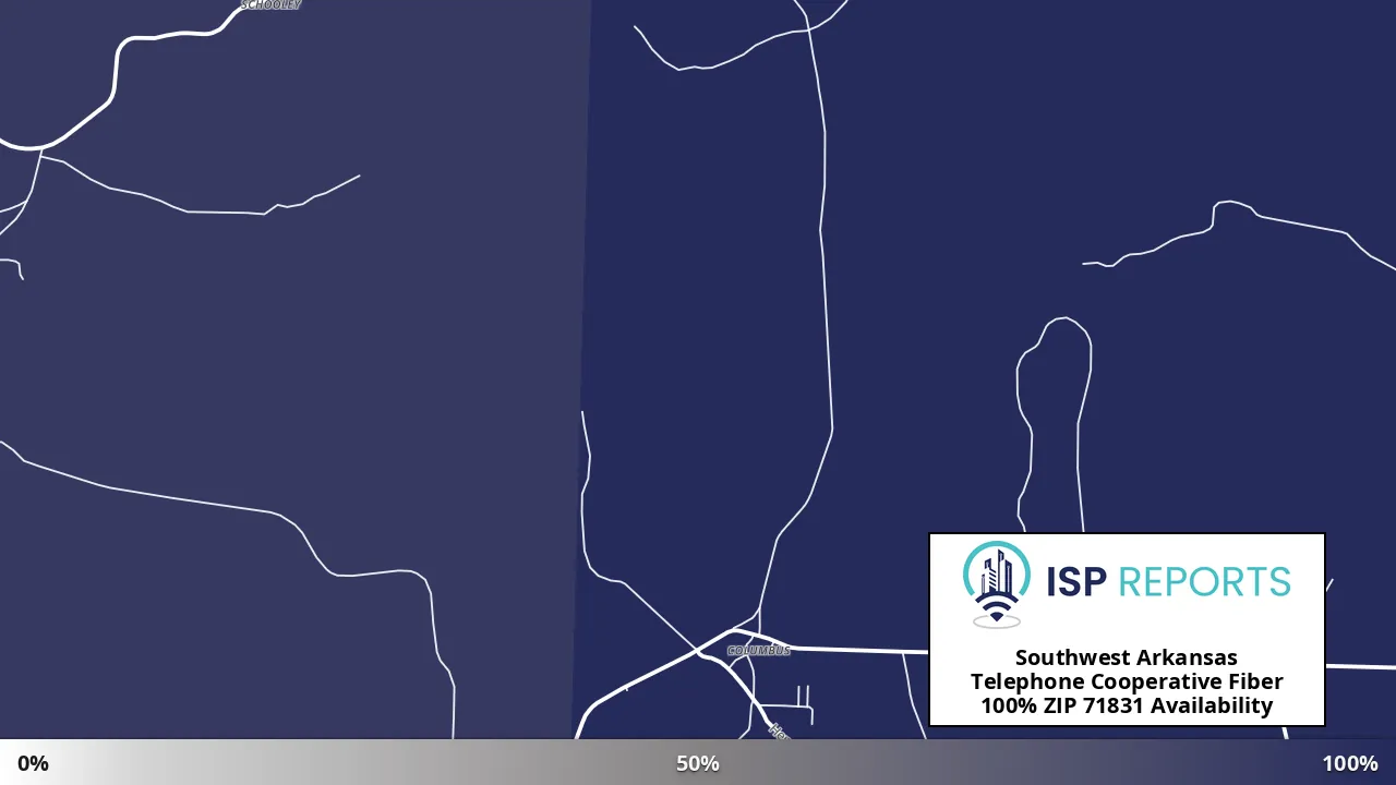 71831, AR map of internet availability