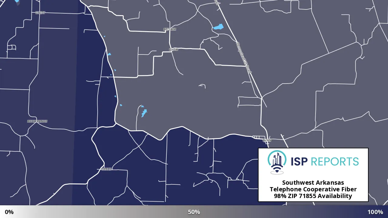 71855, AR map of internet availability