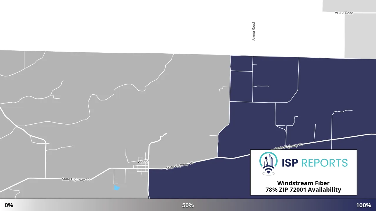 72001, AR map of internet availability