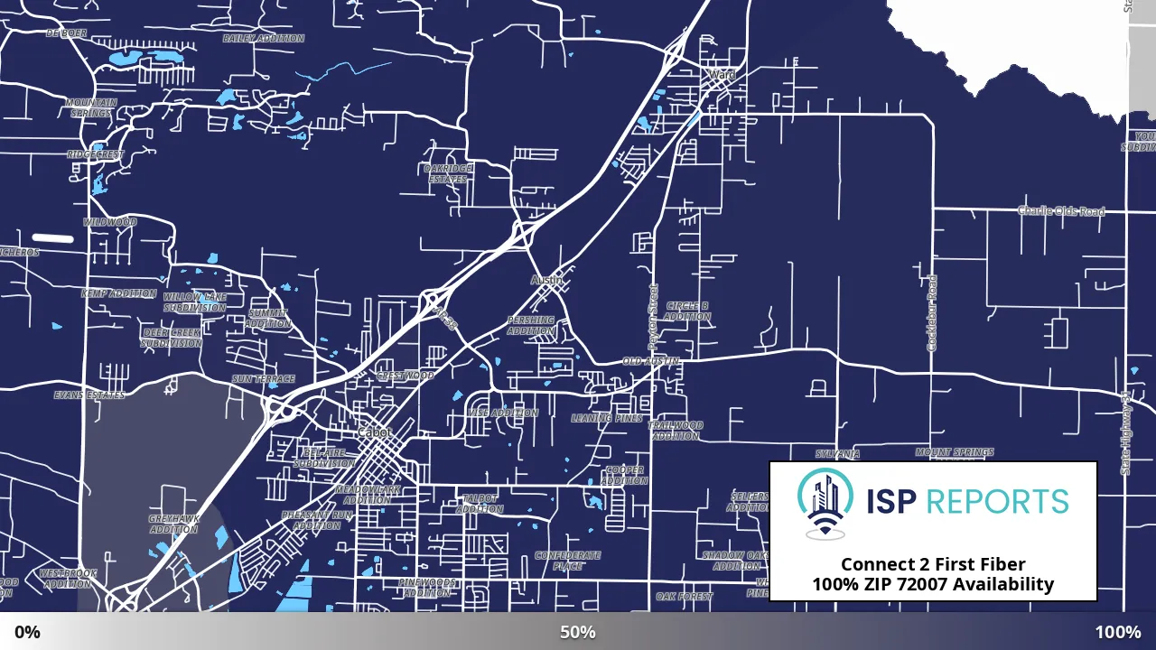 72007, AR map of internet availability