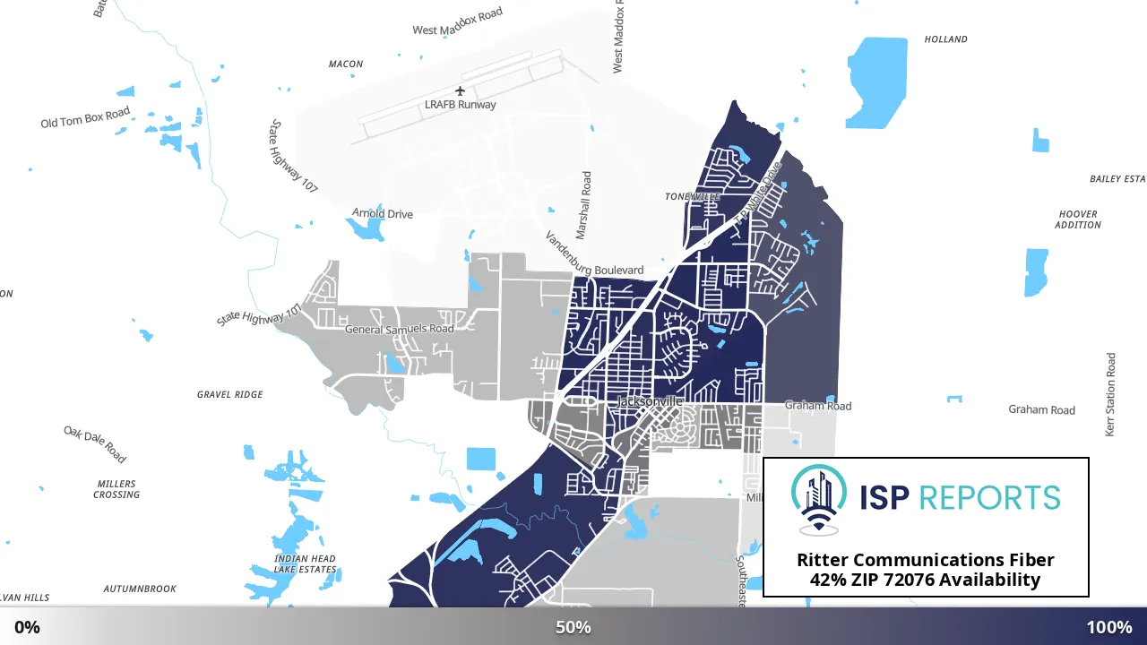 72076, AR map of internet availability