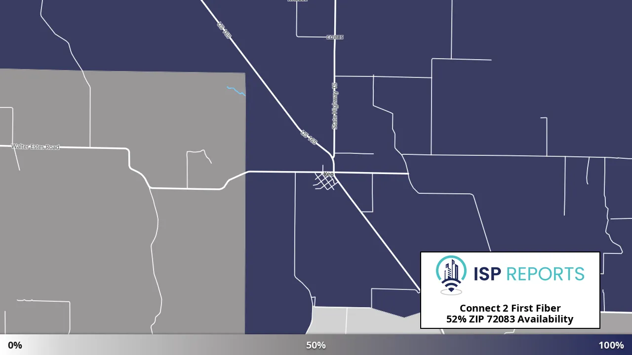 72083, AR map of internet availability