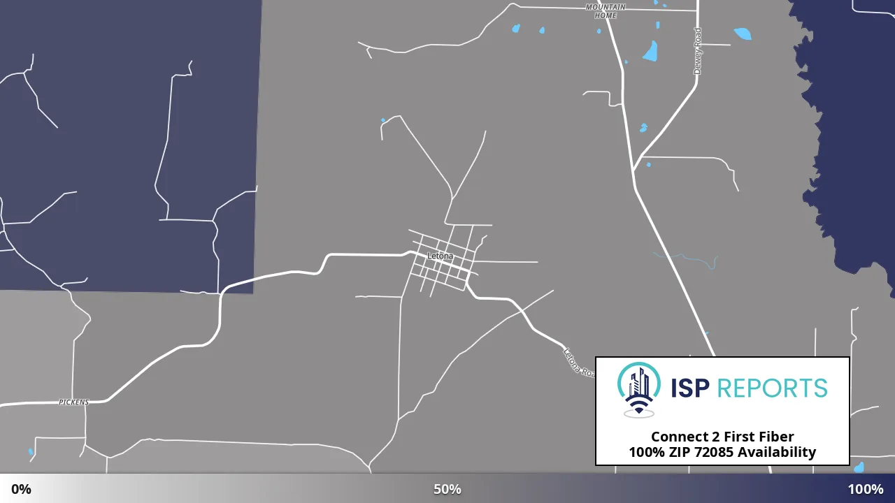 72085, AR map of internet availability