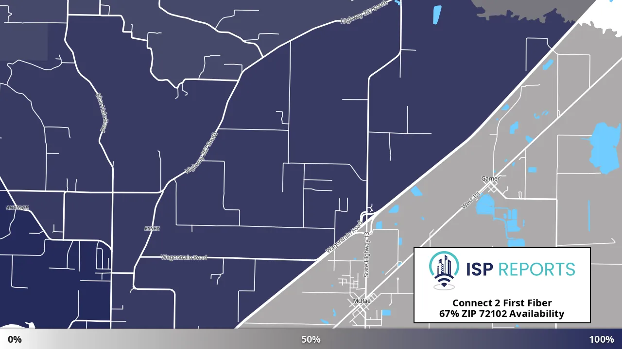 72102, AR map of internet availability