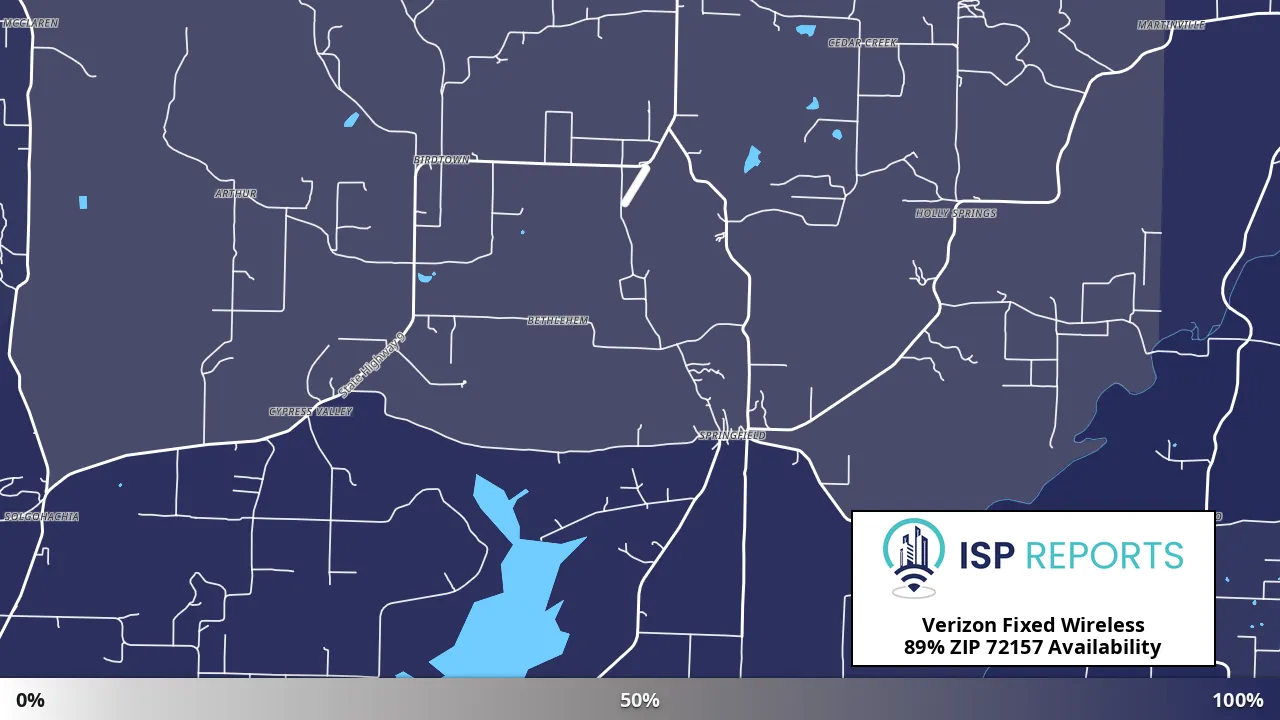 72157, AR map of internet availability